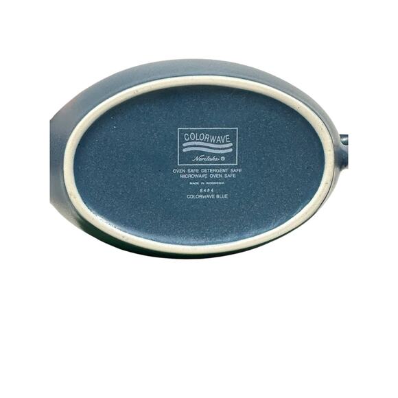 Noritake Colorwave Blue Gravy Boat 8484‎ EPC in Box Noritake Stoneware - Picture 5 of 5